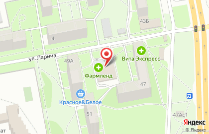Аптека Фармленд в Тольятти на карте