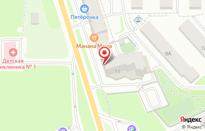 Ресторан Сытый самурай на улице Академика Сахарова на карте