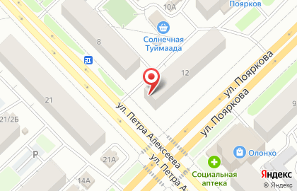 Центр автоматизации торговли Торгтехсервис в Якутске на карте