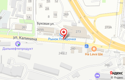 Киоск печатной продукции Печать Владивосток в Первомайском районе на карте