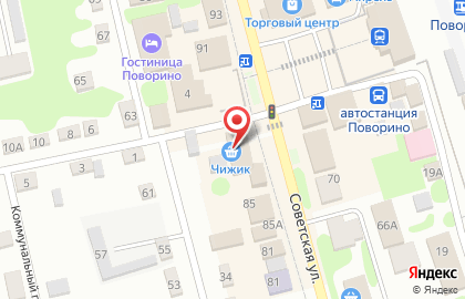 Страховая компания Росгосстрах на Советской улице на карте