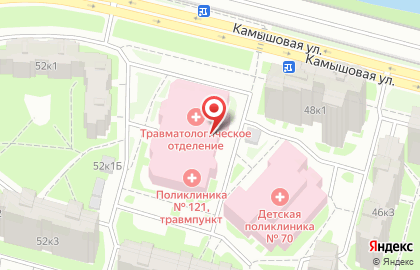 Салон ортопедических товаров и товаров для здоровья Кладовая здоровья на Камышовой улице на карте