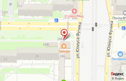 Продуктовый магазин на Ломжинской, 24д на карте
