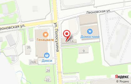 Торгово-монтажная компания Окна Комфорта на улице Полосухина в Можайске на карте