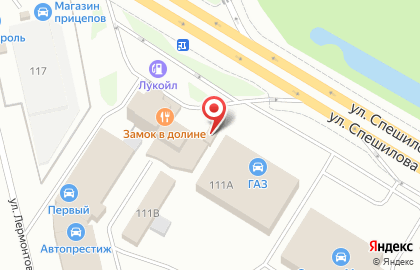 Северный Урал на улице Спешилова на карте