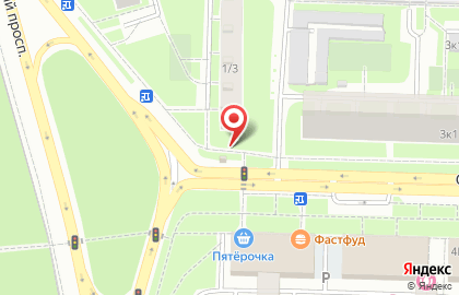 Киоск печатной продукции Краснопресненское агентство печати на Саянской улице на карте