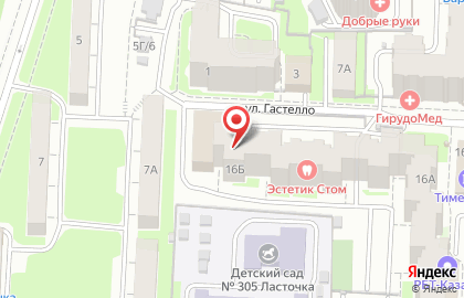 Гитарная школа Андрея Царёва на карте