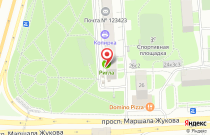 Киоск печатной продукции в Москве на карте