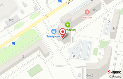Продовольственный магазин Абсолют-Экспресс на улице Малиновского на карте