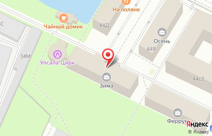 Санкт-Петербургская ипотечная компания на Свердловской набережной на карте