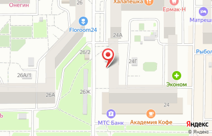 Специализированный магазин Энтузиаст в Советском районе на карте