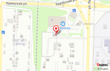 Автостоянка на ул. Ленина (г. Среднеуральск), 6е на карте