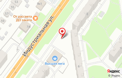 Киоск по продаже питьевой воды Ключ здоровья на Индустриальной улице на карте