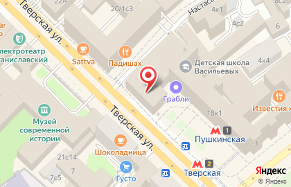 Компания Avtonomera24 на Тверской улице на карте