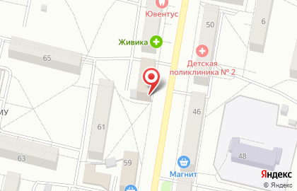 Дивал-строй на карте
