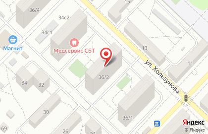 Агентство Сл-Недвижимость в Краснооктябрьском районе на карте