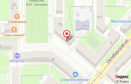 Салон красоты Вуаля в Ленинском районе на карте