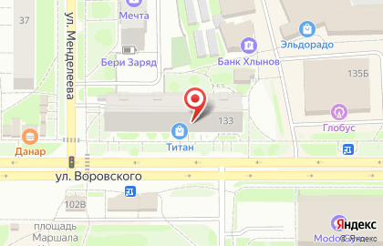 Комиссионный магазин Титан в Кирове на карте