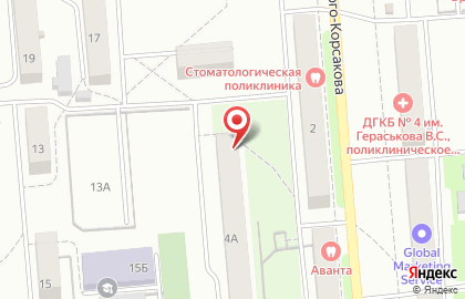 Торговый дом мастеров на улице Римского-Корсакова на карте