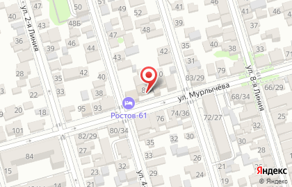 Продуктовый магазин в Ростове-на-Дону на карте