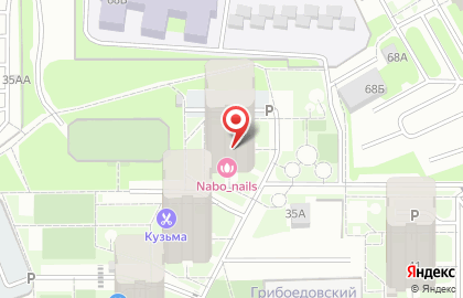 Магазин Красное & Белое на Уинской улице на карте