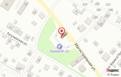 АЗС Прайм в Новосибирске на карте