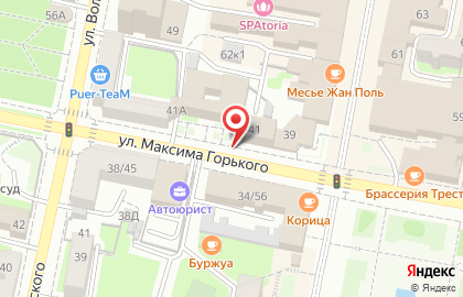 Дителл Сервисный центр на улице Максима Горького на карте