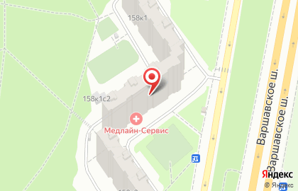 Маки на Варшавском шоссе на карте