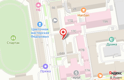 Главновосибирскстрой на Каменской улице на карте