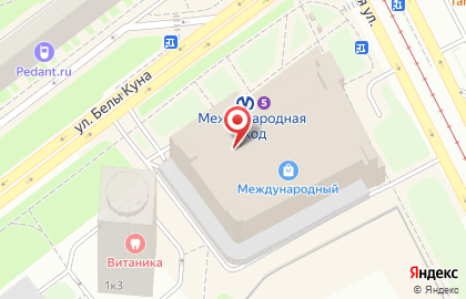 Магазин постоянных распродаж Галамарт в Фрунзенском районе на карте