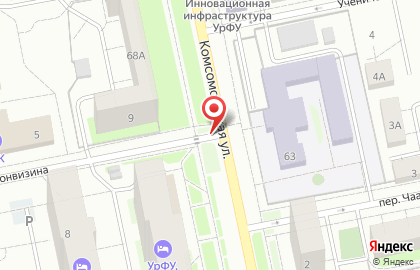 Институт теплофизики, УрО РАН на карте
