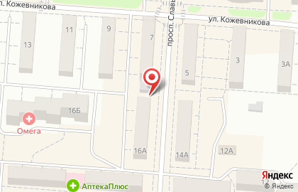 Торговая компания Faberlic на улице Кожевникова на карте