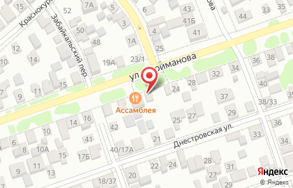 Ассамблея на улице Нариманова на карте
