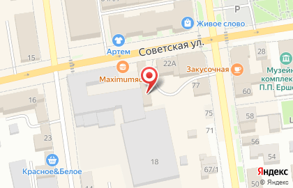 База отдыха Лесная сказка на Советской улице на карте