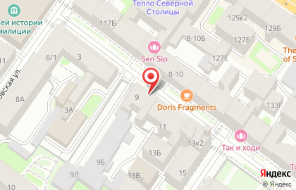 Служба экспресс-доставки Сдэк на площади Александра Невского I на карте