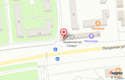 Сеть кафе-пельменных Патриот в Челябинске на карте
