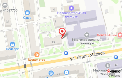 Интеллектсервис на карте
