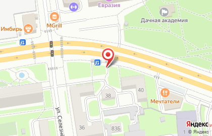 Сеть цветочных салонов Николь на улице Селезнёва на карте
