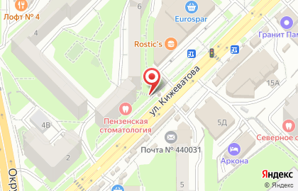 Киоск Ключ здоровья в Первомайском районе на карте