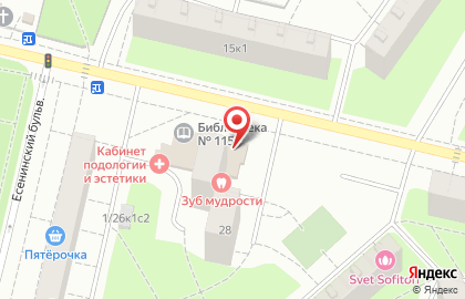 Диана на Рязанском проспекте (ул Федора Полетаева) на карте