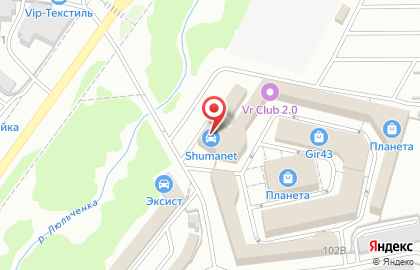 Shumanet на Московской улице на карте