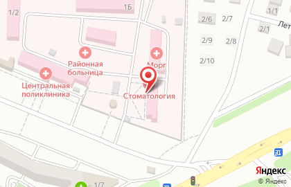 Поликлиника Шпаковская районная стоматологическая поликлиника в Михайловске на карте