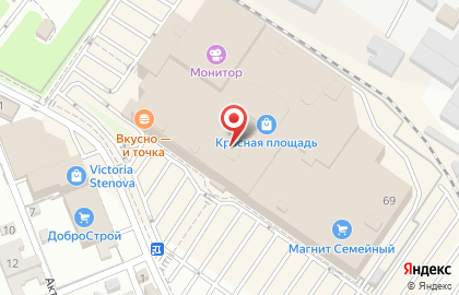 Салон связи Мегафон на улице Воровского на карте