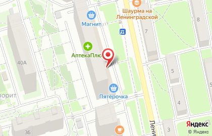 Банк Кузнецкий на улице Мира на карте