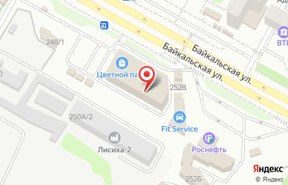 ТД КАРС на Байкальской улице на карте