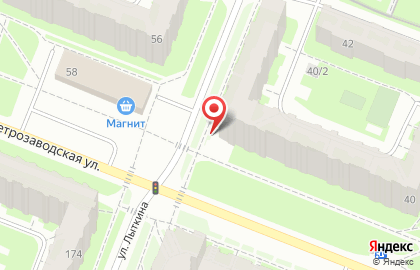 Ломбард Ломбард-св на Петрозаводской улице на карте