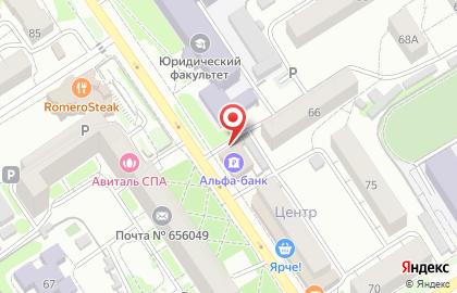 Страховое агентство на Социалистическом проспекте на карте