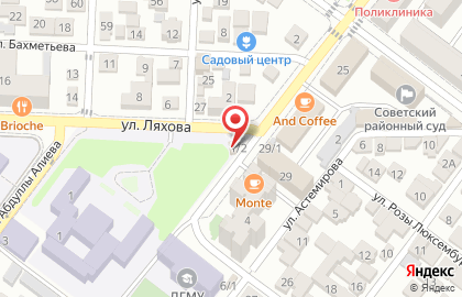 Гастроном Студенческий в Советском районе на карте