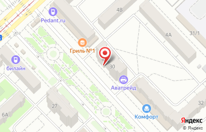 Фирменный магазин Крестьянское хозяйство Волкова А.П. на улице Патриотов, 30 на карте