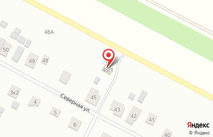 Продуктовый магазин Виноград на Северной улице на карте